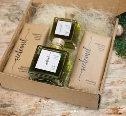 aceite de oliva sietemil bodas comuniones pack caja