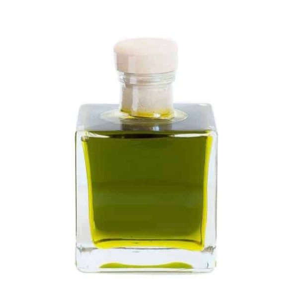 aceite de oliva 100ml 200ml bodas Frasca mikado verde etiqueta personalizable