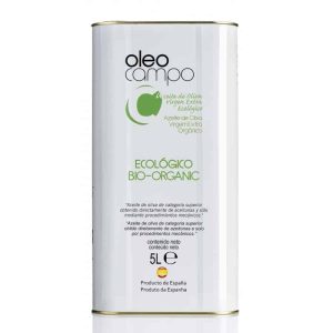 huile d'olive bio bidon de 5 litres oleocampo