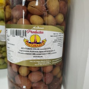 Aceitunas color cambiante