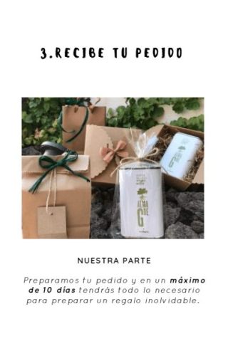 Aceite de oliva en lata regalo de boda comunión